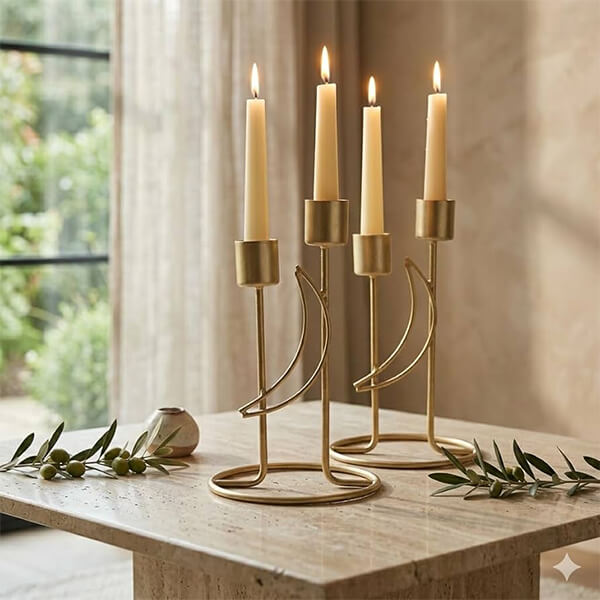 Candlestick Metal — Gold