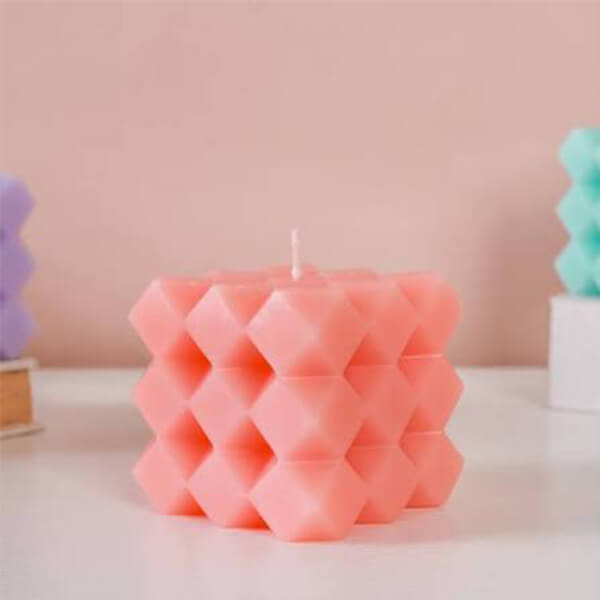 3D Geometric Candlestick